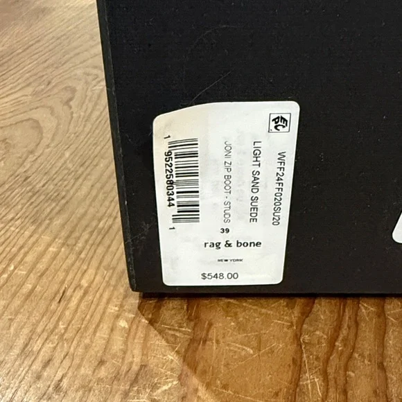 RAG & BONE Suede Joni Zip Studded Booties - Picture 12 of 16